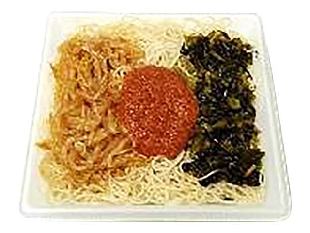 高菜と博多辛子明太子の焼ビーフン