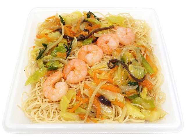 海老と野菜の焼ビーフン